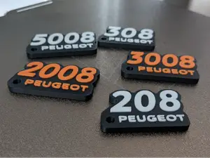 Peugeot Keychain Pack 108,208,308,408,508,2008-etc