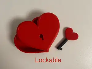 Lockable Valentine box