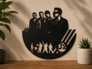 LP-065 | U2 Vinyl Record Wall Art