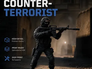 Counter-Terrorist Operator – Tactical Miniature