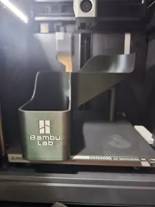 BambuLab Poop Bin for Filament Purge (p1 x1 trash)