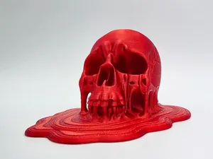 Melting Skull - No Supports