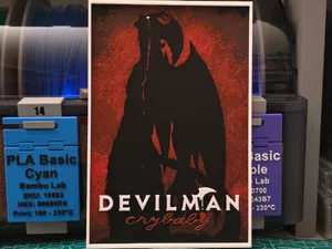 Devilman Crybaby Poster - Hueforge Art