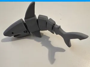 Tiburon - Shark FLEXI archivo STL y 3MF