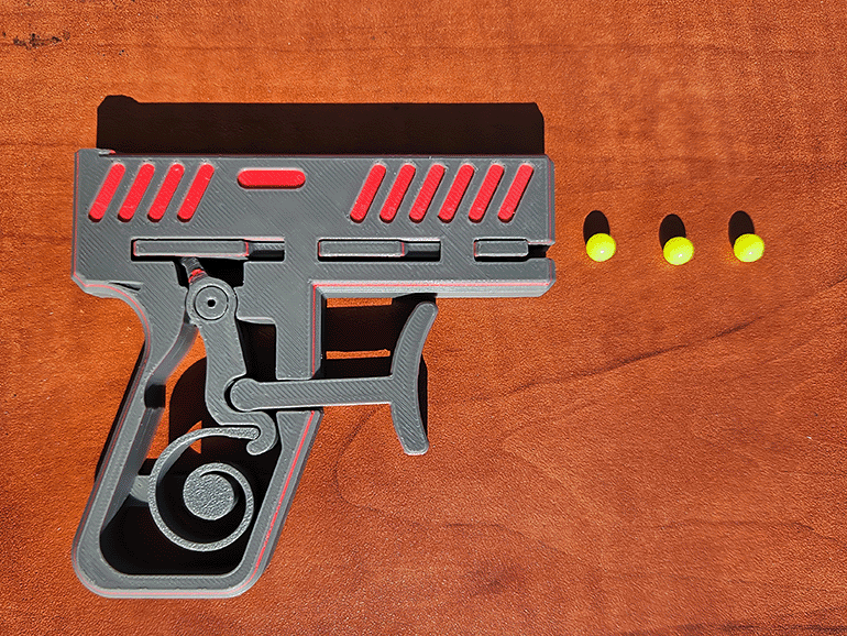 Combat BB Gun 14 balls 