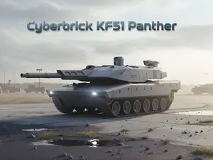 Cyberbrick Kf51 Panther Uncolored Version