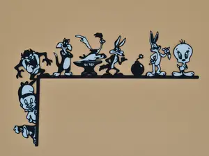 Looney Tunes Deko Türe