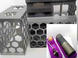 Box für KINGrinder K6 druckbar auf A1 Mini (TPU)