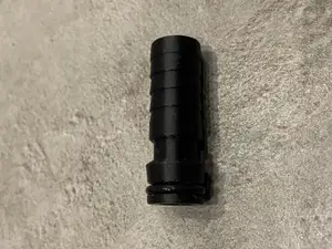 Adapter with hose 15mm