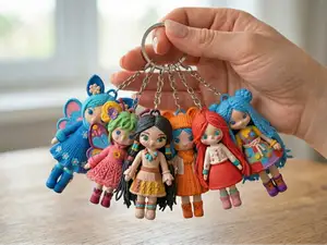 Knitted Baby Keychain Collection (KB1-KB6)