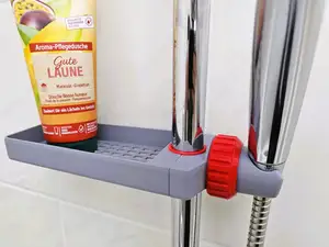 Shower Head Holder w. Shelf