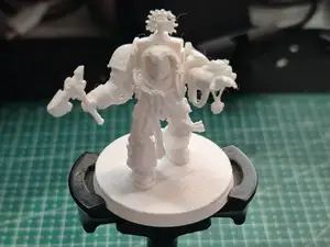 Lib In Suit with axe