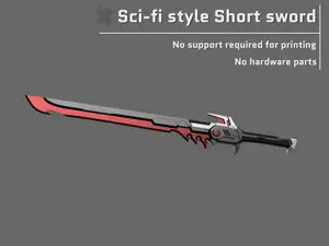 Sci-fi style Short sword