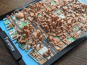 Toronto Canada 3D Miniature v2