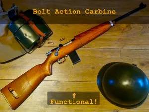 Bolt-Action Carbine Toy Gun | Functional model