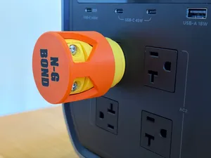 Neutral-Ground bonding Plug add-on Cover (N-G Cap)