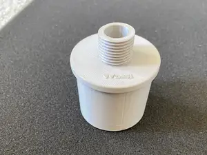 Übergang DN 50 auf 1/2 Zoll