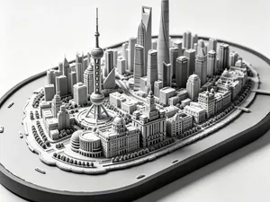 城市场景微缩