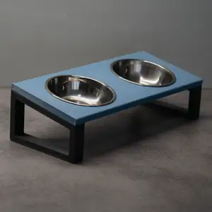 Raised pet bowl holder - Duo 100/120/150 mm