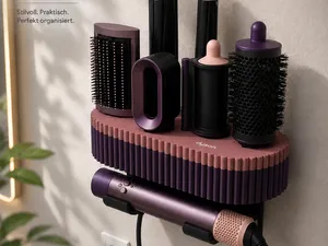 Dyson Airwrap Wandhalterung mit Aufsatz-Organizer