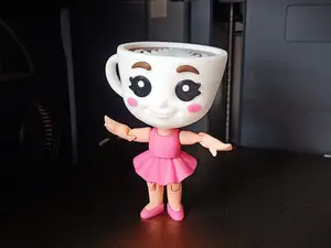 Ballerina capuchina articulated toy