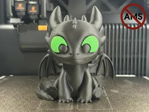Toothless – Figurine (AMS + No AMS Versions)