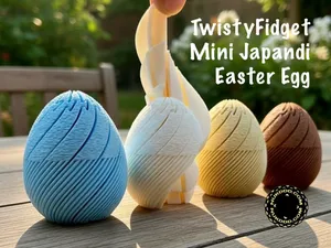 Twisty Fidget mini Japandi Easter Egg