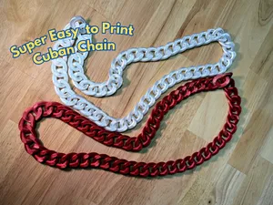 Cuban Chain 2.0 the super easy to print one