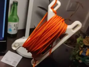 Buoy rope spool