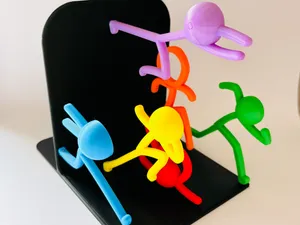 Magnetic Stick Figure | Display & Bookend