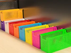 100x240mm Stacking Hexagon Long Bin Basket