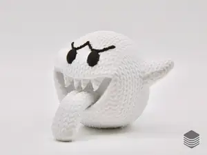 Knitted King Ghost