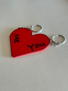 Me & You - Valentine's Day Lovers keychain couple