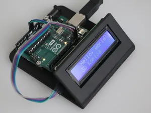 Arduino Uno + 16x2 Screen with I2C
