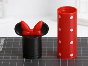 Minnie, chaveiro, porta batom/objetos lip balm