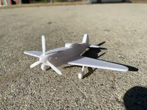Yak-9 Fighter Plane (1:60 Scale)