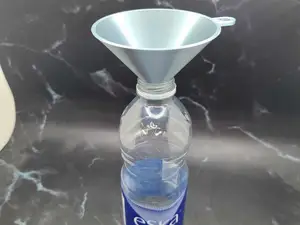 Funnel water bottle
