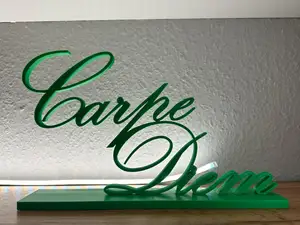 Carpe Diem - Schriftzug