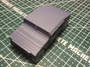simple hummer H1 hmmwv 1:64 (NO GLUE)