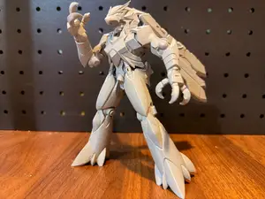 Mecha Pokemon — Blaziken “Inferno Striker” Statue