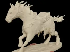3D Running Horse Model Inspired by Darksiders