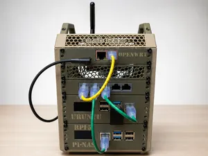 Mini Lab Rax 7U rails and side panels