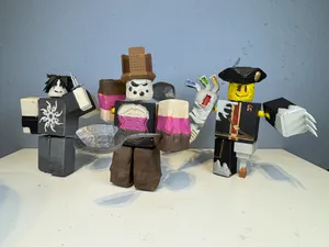 Articulated forsaken pack 1oneScoop, gasharpoon...