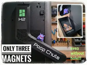 Poop Chute für H2C / H2D / H2S (mit Box)