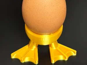 Cute Duck Egg Cup Holder No AMS (Commercial)