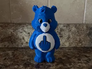 Middle Finger Care Bear