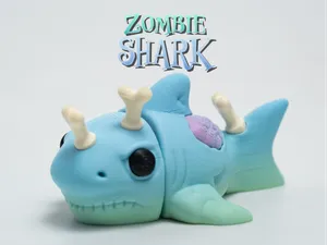 Articulated Halloween Shark - No AMS
