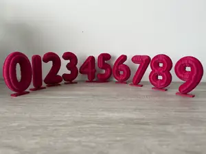 Balloon Style Numbers