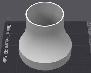 100mm to 150mm vent exhaust hose adapter