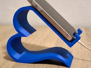 Heart Phone/Tablet Stand (with hole for charging)